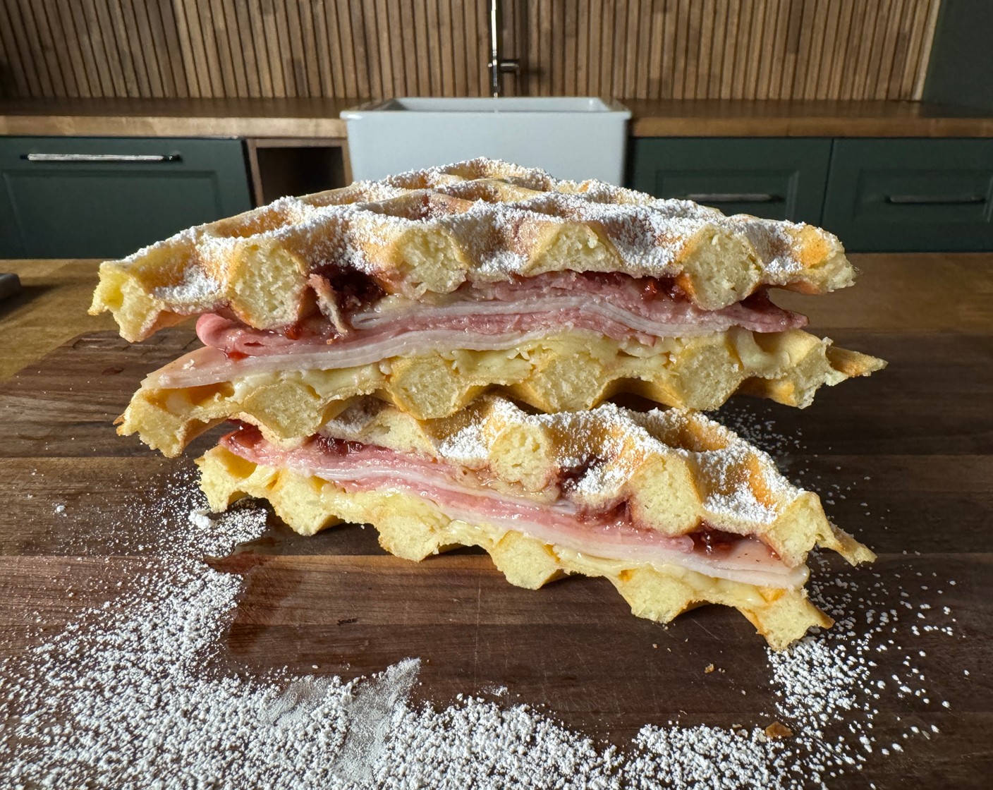 Monte Cristo Waffles