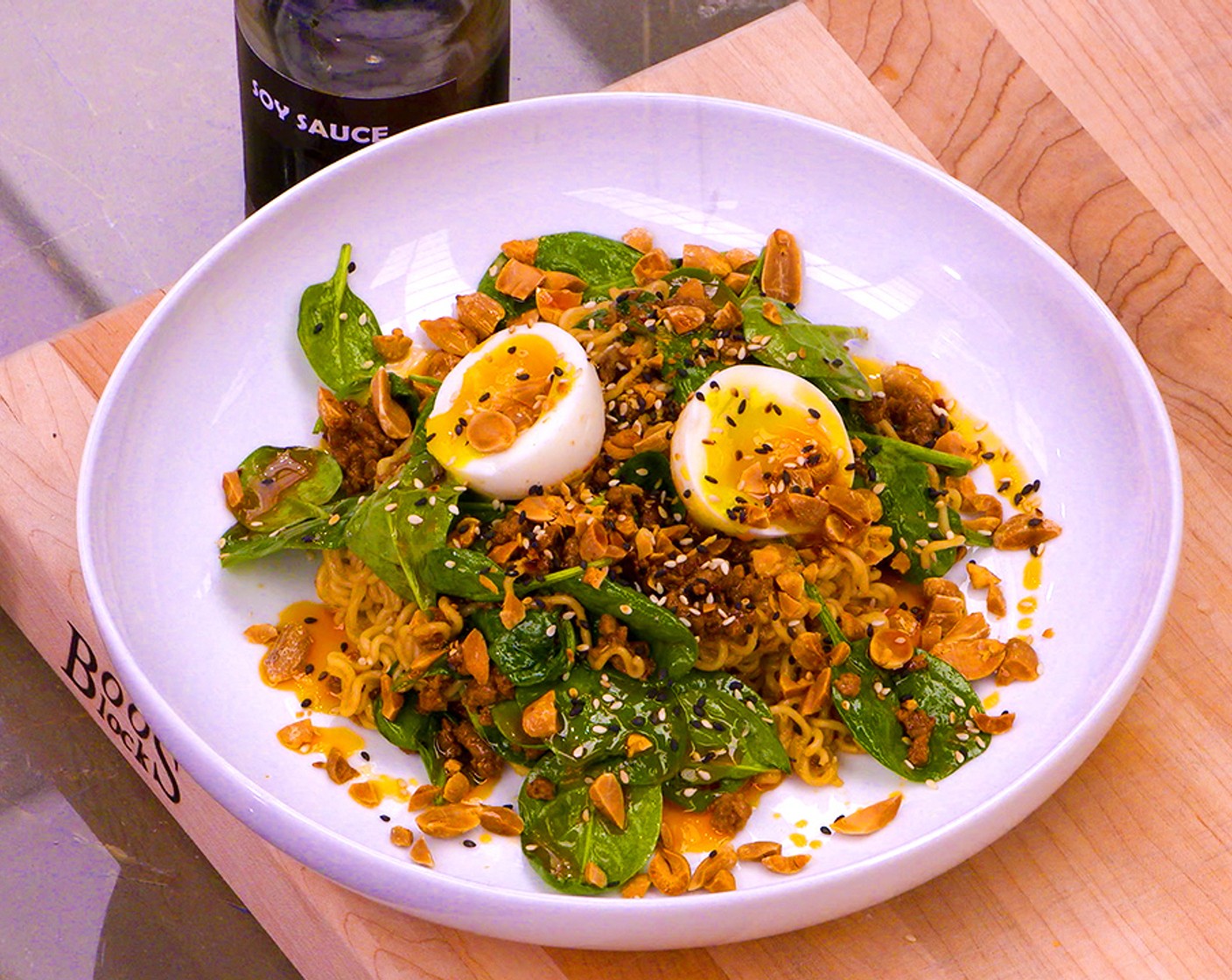 Nyesha’s Dan Dan-Style Ramen Stir Fry