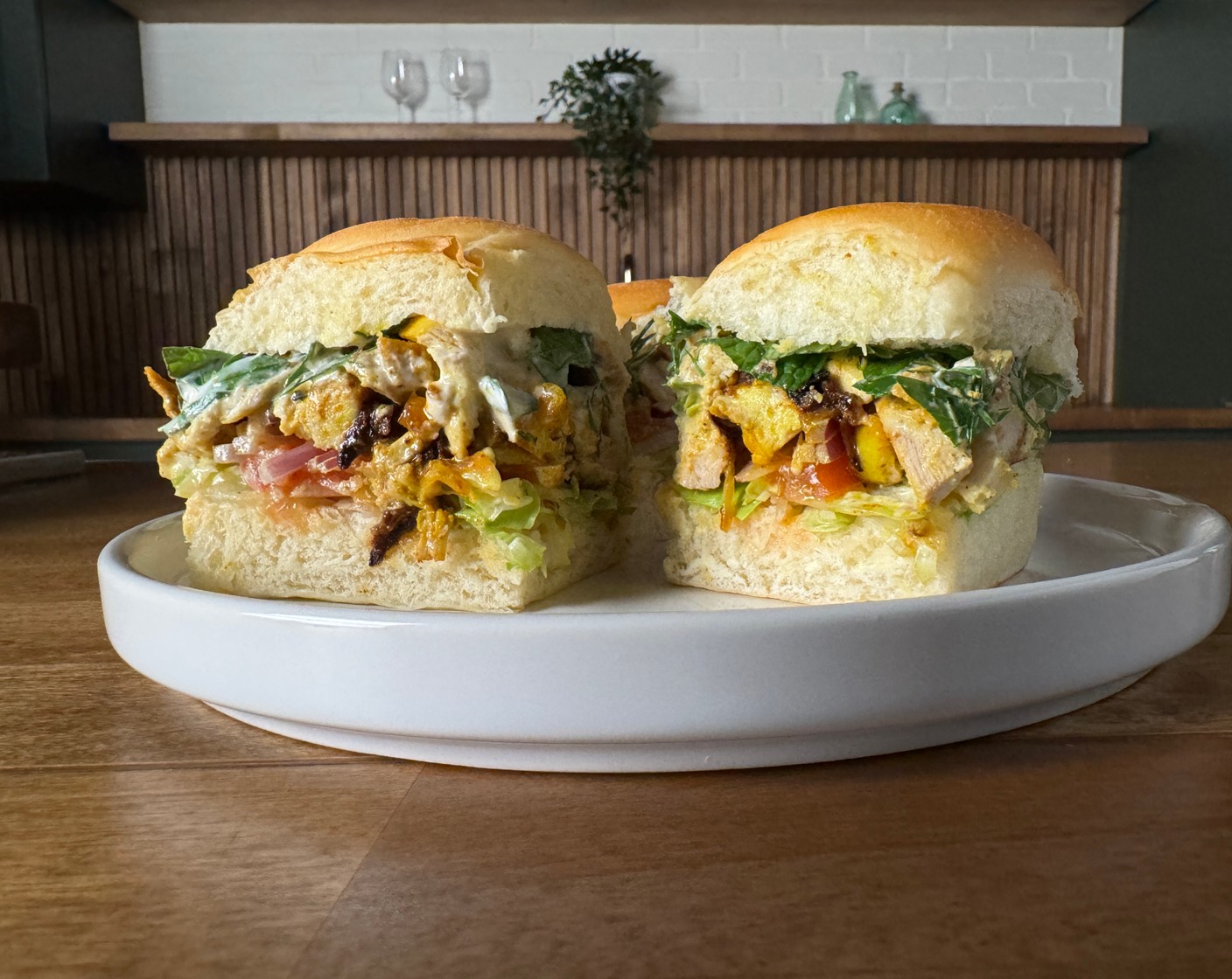 Chicken Shawarma Sliders