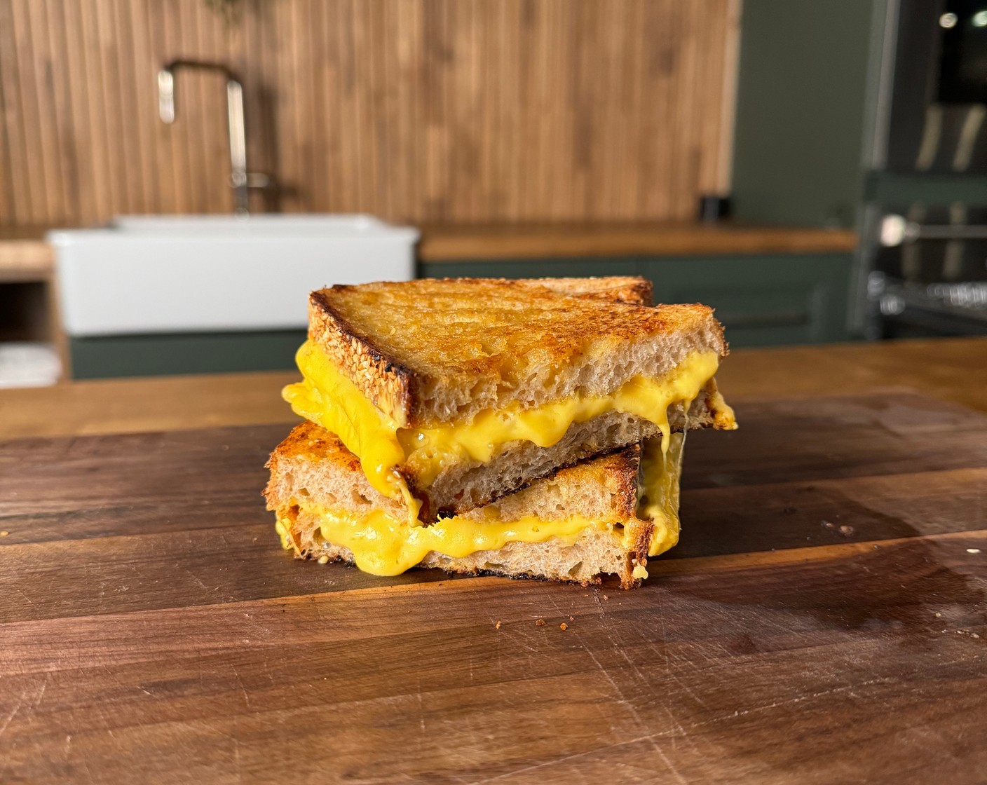 Sesame Miso Grilled Cheese