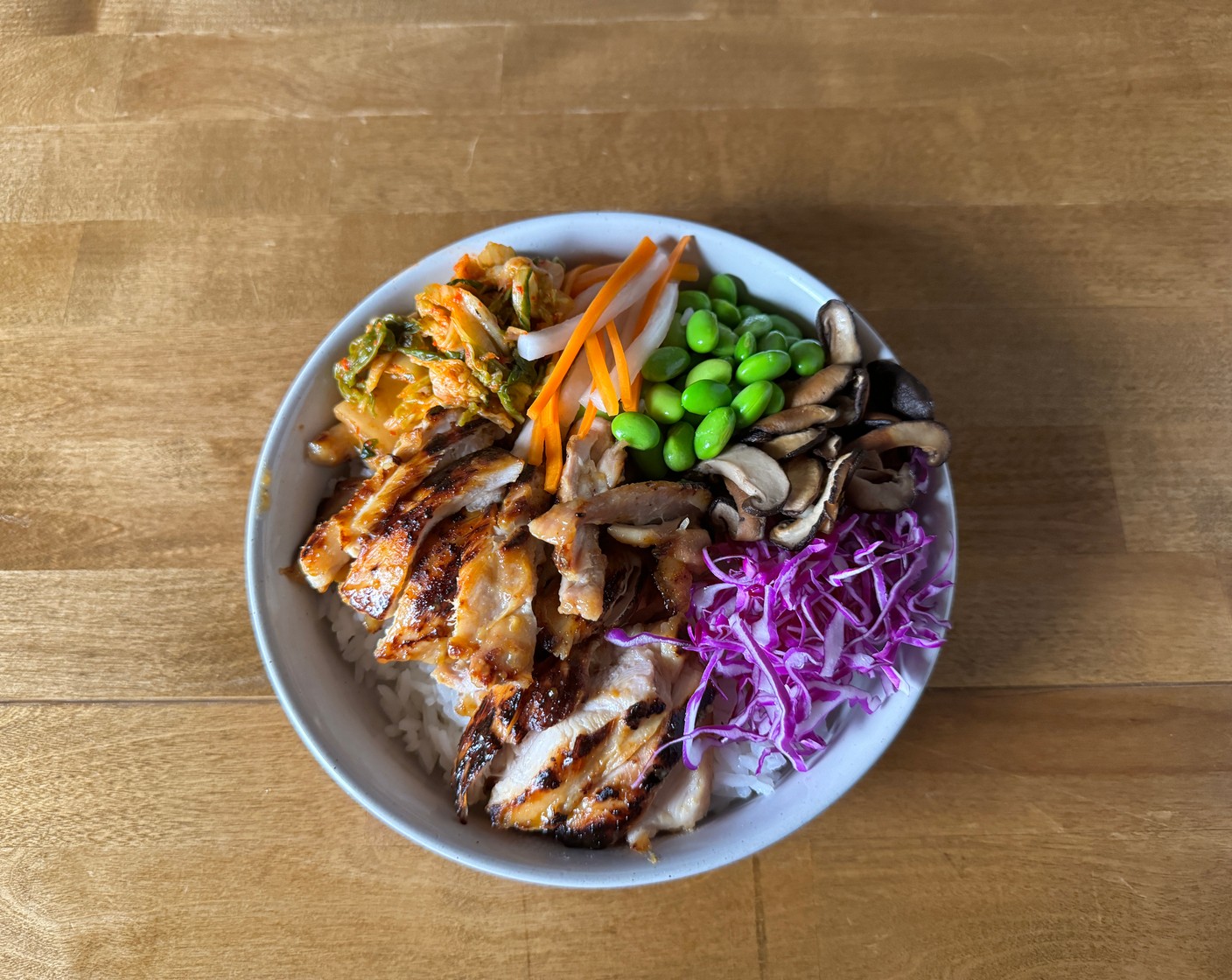 Miso Chicken Buddha Bowl