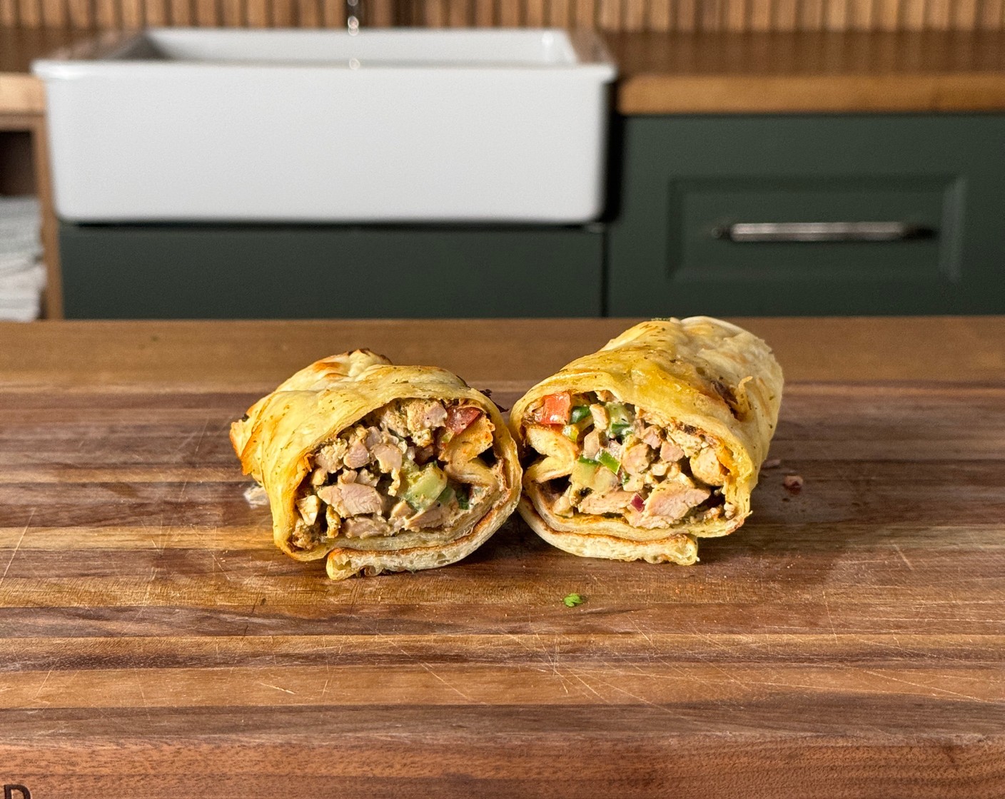 Leftover Takeout Sando: A Royal Remix of Indian Flavors