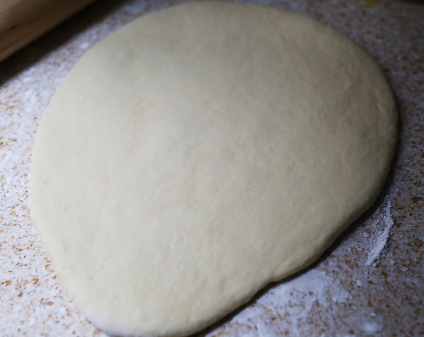 step 11 Roll it out to a 1/2 inch thickness.